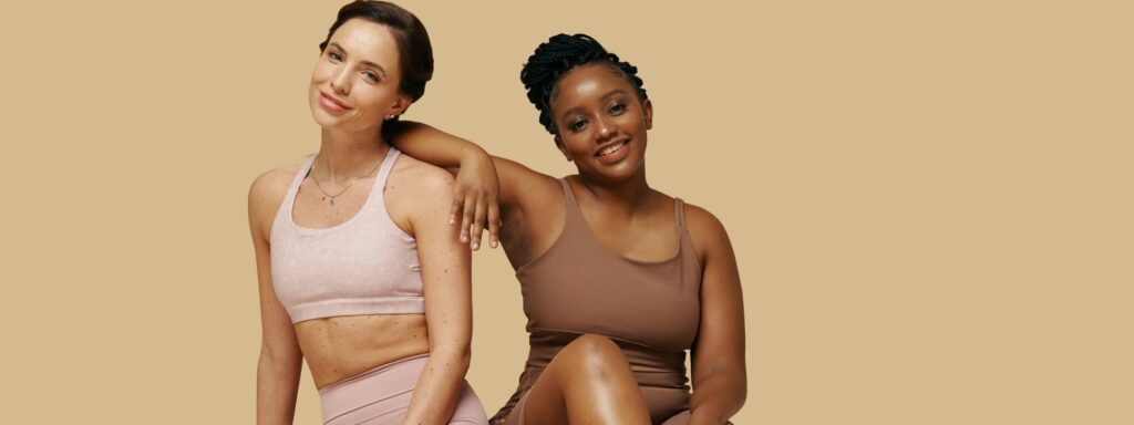 Confident Diverse Women in Shapewear